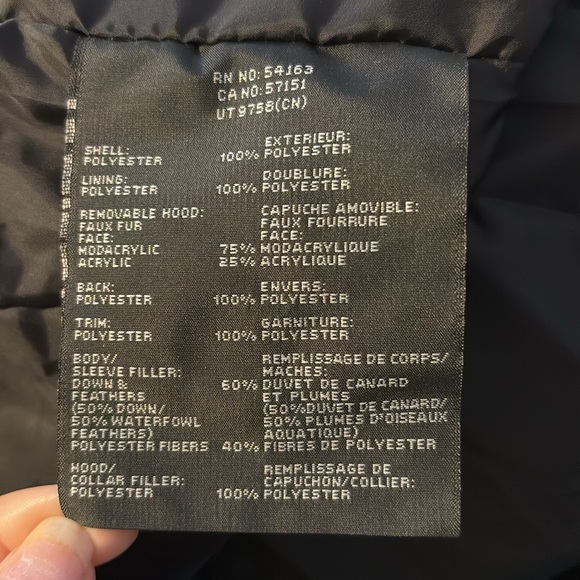 Andrew Marc New York Gattaca Black Parka Puffer Coat With Detachable Hood XL NWT - Picture 9 of 15